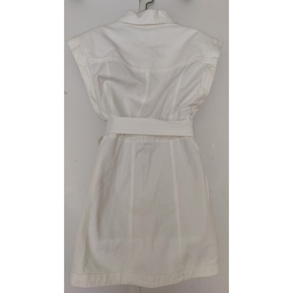 Culpos x INC International Concepts Jean Dress Mini White NWT SZ MED MSRP $120 - Picture 7 of 11